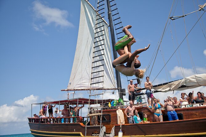 Set Sail in Aruba: Jolly Pirate Cruise with Snorkel Adventure - Malmok starts the snorkeling in shallow water