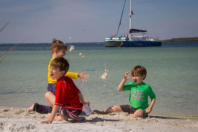Shell Island Snorkel and Dolphin Catamaran Cruise with Island Time - A relaxed start from Panama City Beach