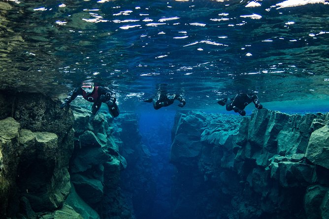 Silfra: Snorkeling Between Tectonic Plates Pick Up from Reykjavik - Silfra Lagoon finishes the route gently