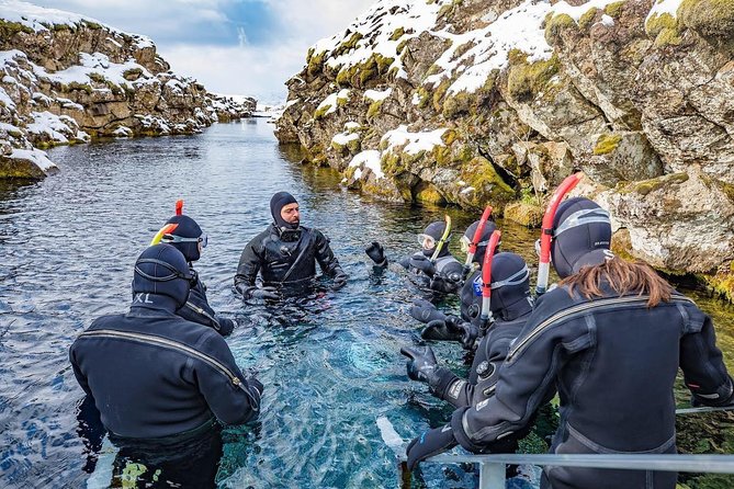 Silfra: Snorkeling Between Tectonic Plates Pick Up from Reykjavik - Hot chocolate helps after the cold water
