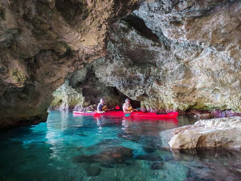 Sivota-Blue Lagoon: Sea Kayaking Tour with Snorkeling - Passing through the Diapori channels