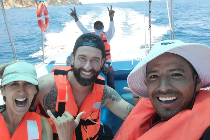 Snorkel and arch tour in los cabos - Pelican Rock and 30 to 40 minutes in the water