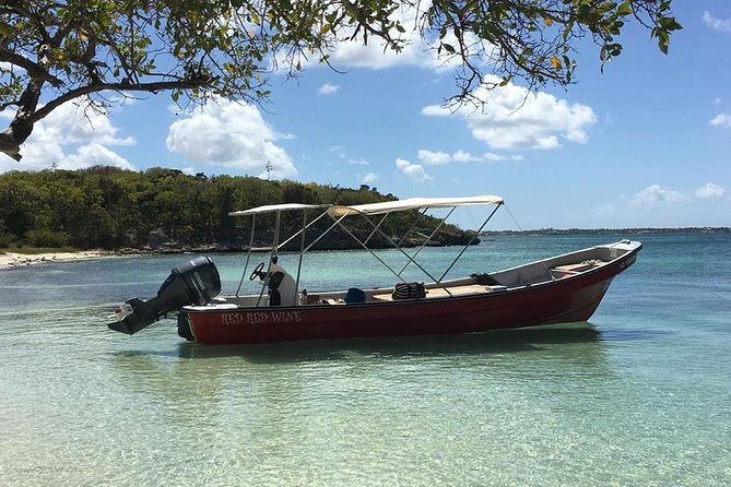 Snorkel and Exclusive Beach Exploration in Antigua - Leaving Jolly Harbour for Antigua’s west coast