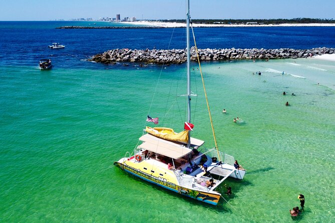 Snorkel & Dolphin Sightseeing Tour Aboard the Footloose - Snorkeling at Shell Island