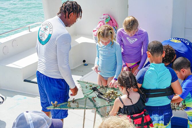 Snorkel Lovers for All Ages & Premium Seafood Lunch in Punta Cana - Second stop: the coral nursery and deeper water