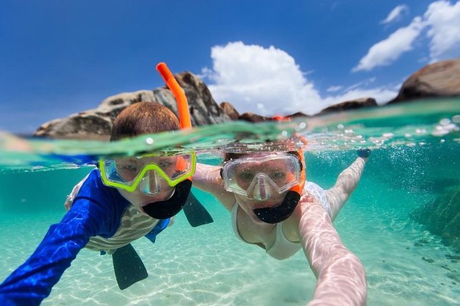 Snorkel St. John Tour from Sapphire and Margaritaville - Lunch, dessert, and an open bar offshore