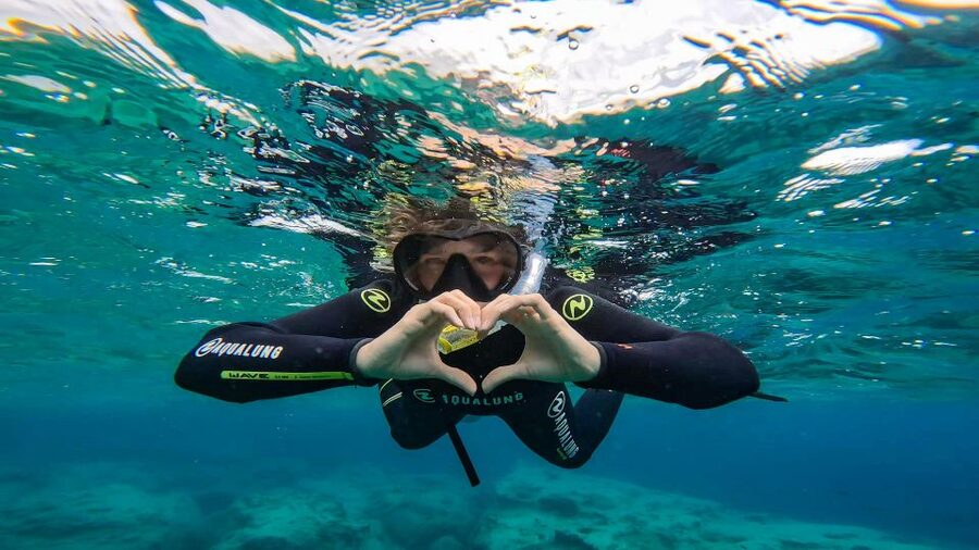 Snorkeling guided tour in beautiful Marathopoli - Price, duration, and overall value