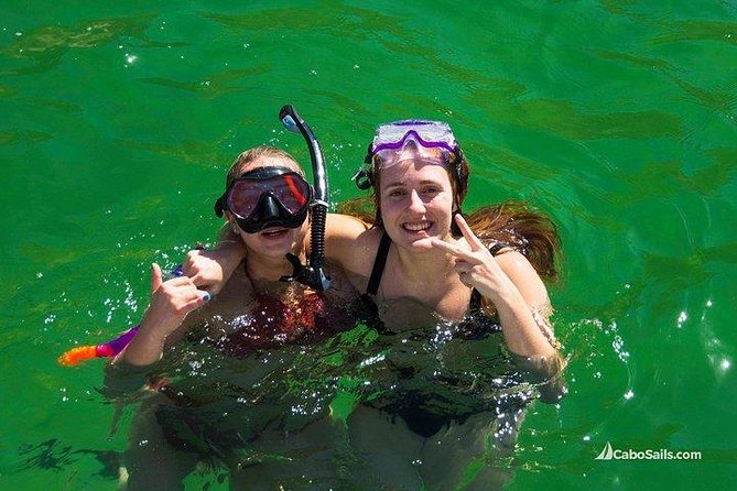 Snorkeling in Cabo San Lucas on 35' Sea Amore Trimaran - Who will enjoy this Cabo boat trip most
