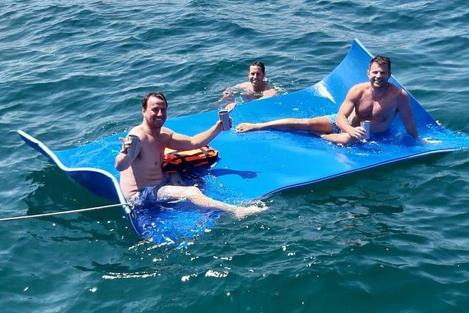 Snorkeling in Cabo San Lucas on 35' Sea Amore Trimaran - Pelican Rock and the Cabo Bay snorkeling stop