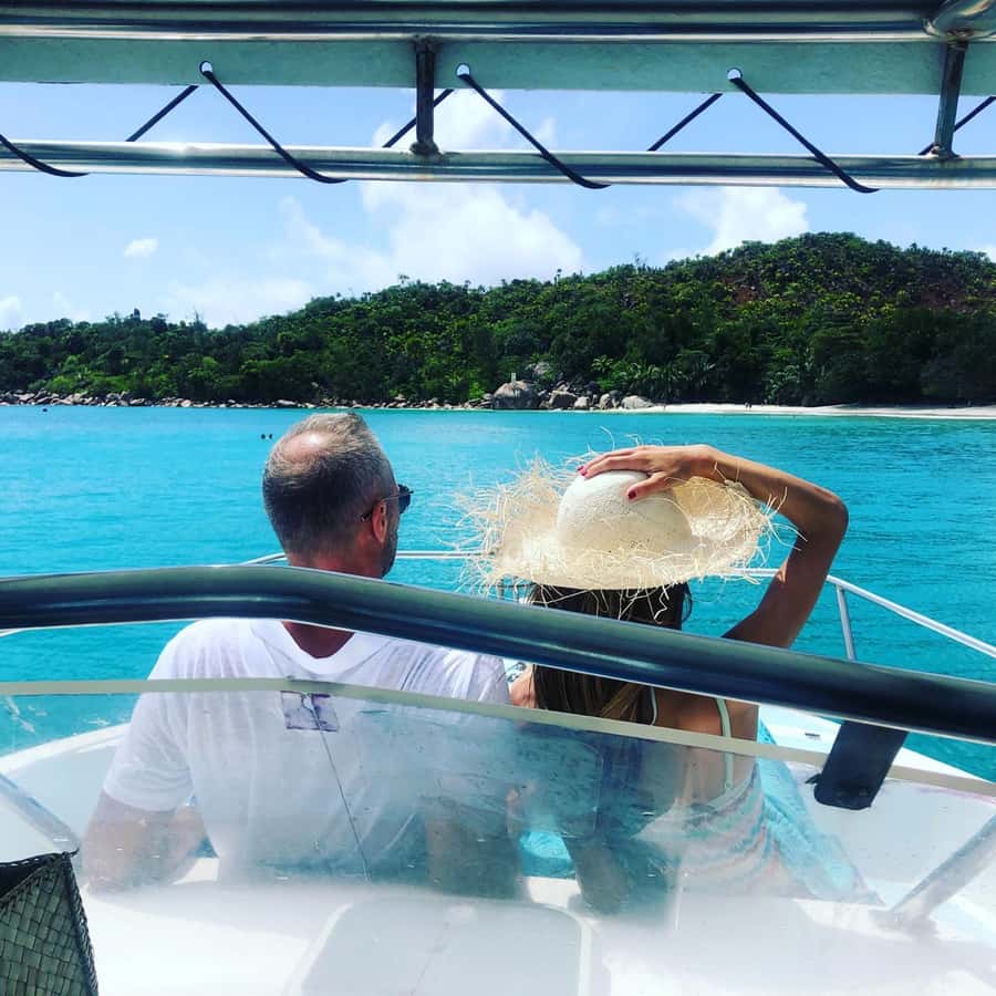 Snorkeling St-Pierre Marine Park and Anse Petite Cour - The boat, safety briefing, and return climb