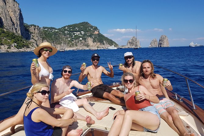 Sorrento: Capri Select Boat Trip with Swim, Drinks & Pick Up - Marina Piccola is the day’s best chance to swim