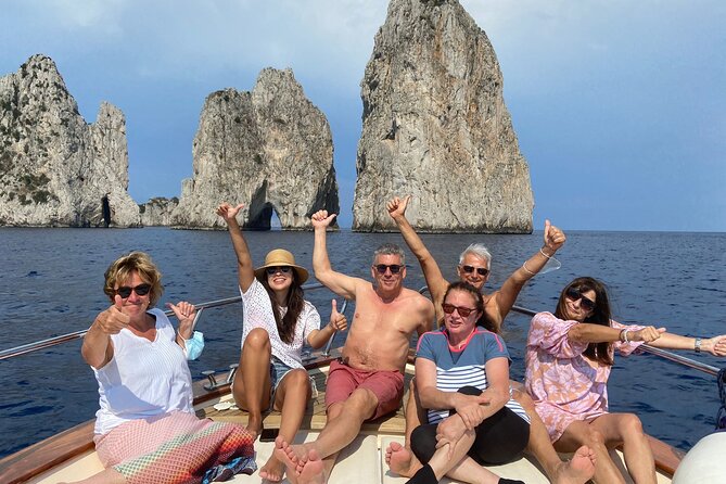 Sorrento: Capri Select Boat Trip with Swim, Drinks & Pick Up - What the $156.07 price really includes