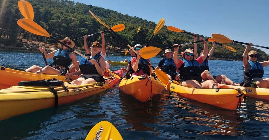 Split: Guided Sea Kayaking Tour with Snorkeling - Three hours beneath Marjan Hill