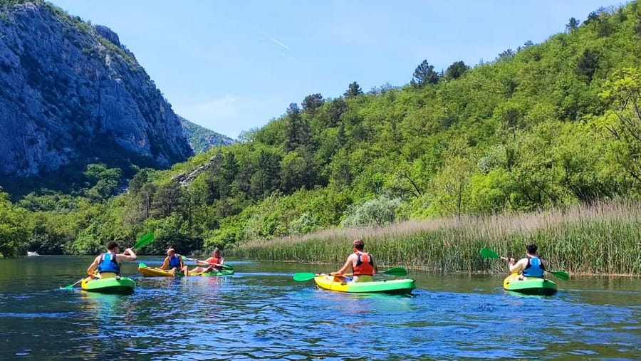 Split/Omiš - Guided River & Sea Kayaking + Snorkeling Tour - The river portion lasts about 90 minutes