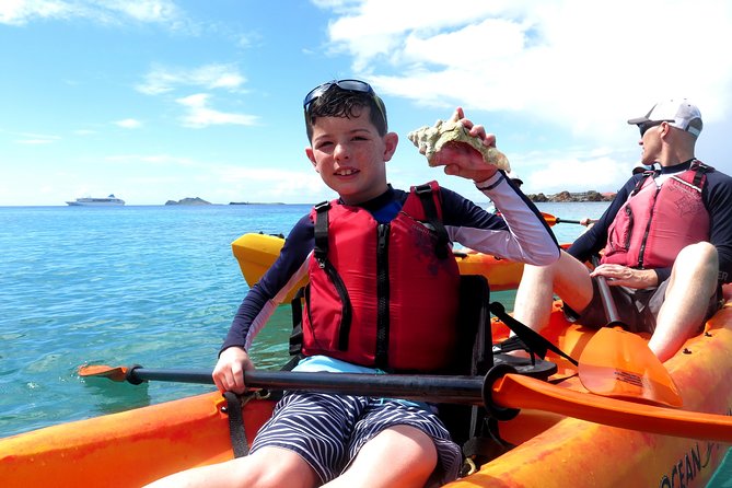 St Thomas Sea Turtle Snorkel Kayak Adventure Tour - A four-hour outing built around a calm bay