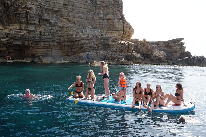 Sunset Beach Tour 3 HS all Inclusive ( Paddle boards , Kayaks & Snorkeling) - Cala Salada: clear water and a relaxed swim