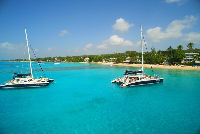 Sunset Catamaran and Snorkeling Cruise At Carlisle Bay - Pickup, timing, and group size