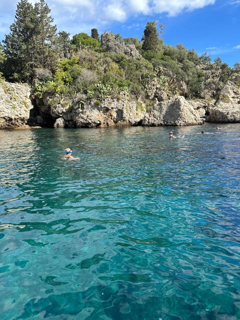 Taormina: Coastline Boat Tour with Aperitif and Snorkeling - Isola Bella: the main swimming and snorkeling stop