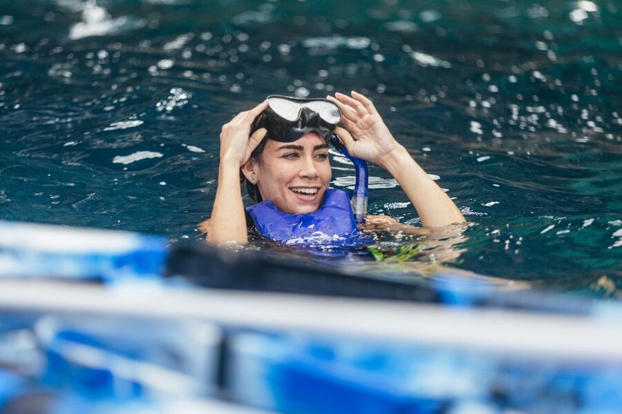 Tenerife: Kayak Safari and Snorkel in a Marine Reserve - Paddling out from Los Cristianos
