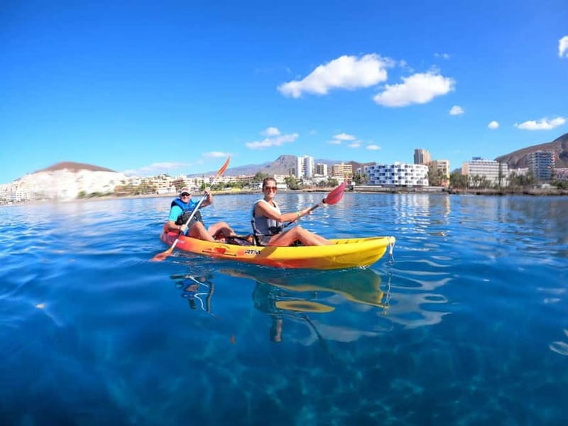 Tenerife: Kayak Sea Safari with Snorkel and Snacks - The secret stop for swimming and snorkeling