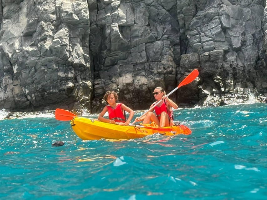 Tenerife: Kayak & Snorkeling, Marine Fauna Watching - Snorkeling at the final secret stop