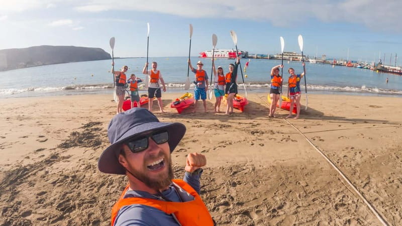 Tenerife: Kayak & Snorkeling Tour - Small Groups - The relaxed paddle back to Los Cristianos