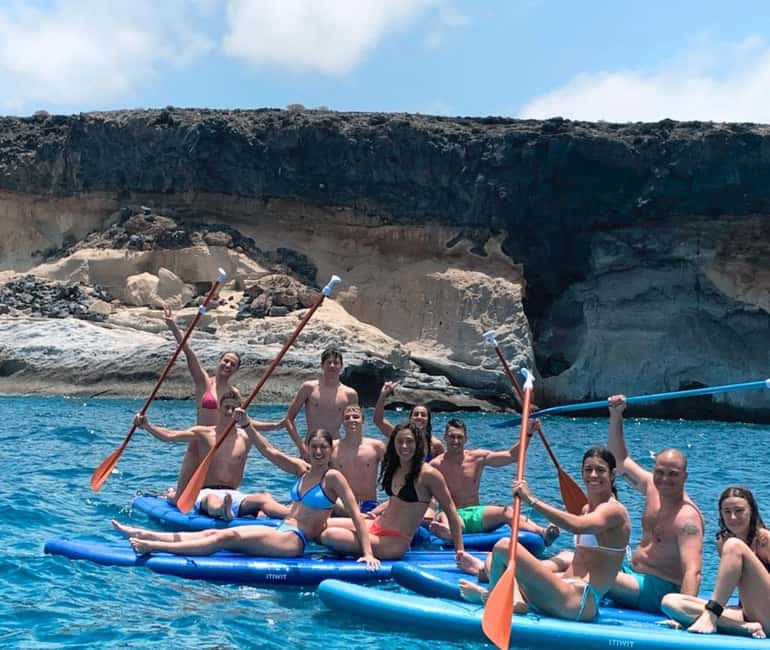 TENERIFE SUR | unforgettable SUP - SNORKELING EXPERIENCE - Group size and the feel of the outing