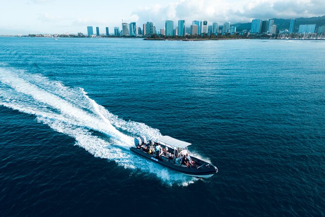 Turtle Canyon Snorkel: Semi Private Boat Tour - The fast ride along Oahu’s coast