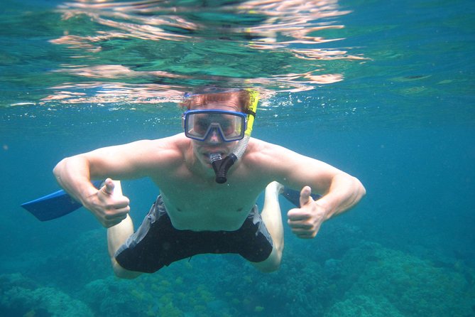 Two Reef Snorkel Trip-See Captain Cook Monument & Sea Caves - The ride out is part of the experience