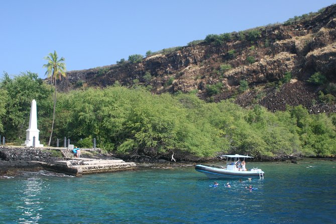 Two Reef Snorkel Trip-See Captain Cook Monument & Sea Caves - Honaunau Bay and the Place of Refuge
