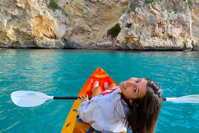 Uncharted Caves & Snorkelling Heaven: Cala Granadella Kayak Tour - How hard is the kayaking?