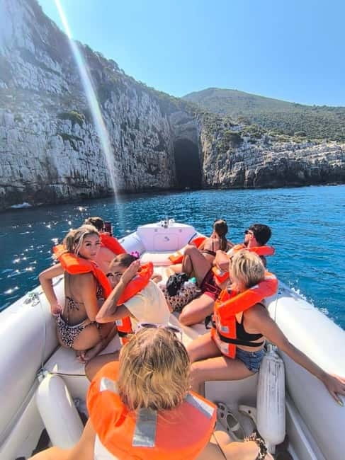 Vlore: Haxhi Ali Cave, Karaburun Speedboat Tour & Snorkeling - Inside Haxhi Ali Cave