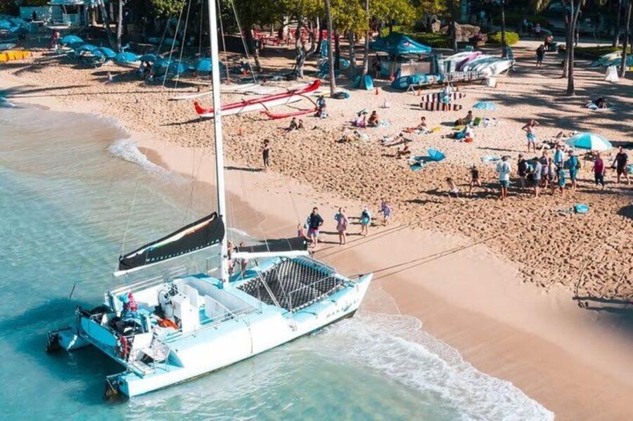 Waikiki Beach: Turtle Snorkeling and Sailing on Hāwea - Snorkeling Turtle Canyon with guides who stay involved
