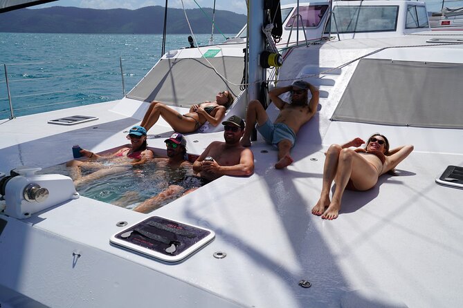 Whitsunday Islands Sail, SUP & Snorkel Tour- Small group - A comfortable start at Coral Sea Marina