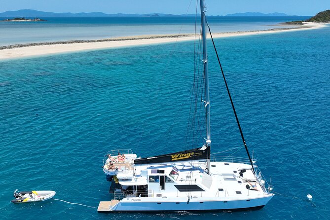 Whitsunday Islands Sail, SUP & Snorkel Tour- Small group - Sailing through the Whitsunday waters