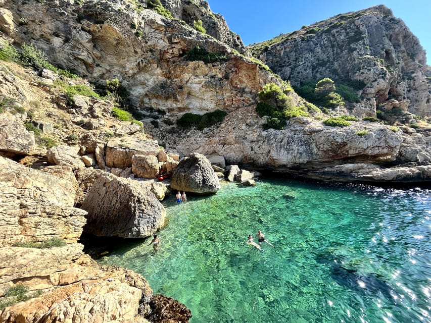 Xàbia: San Antonio Marine Reserve Snorkel & Cave Kayak Tour - Paddling toward Illot de la Mona and Cabo de San Antonio