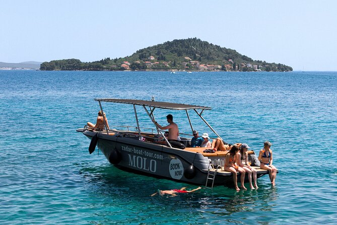 Zadar: 3 Islands Luxury Boat Tour with Aperol Spritz & Snorkeling - Cancellation and booking details