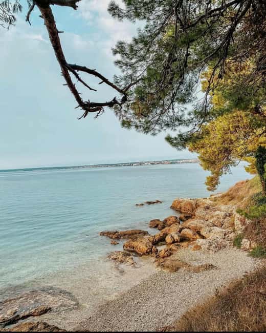 Zadar: 3 Islands SpeedBoat Tour with Snorkeling and Drinks - Stop one: a quiet bay for swimming and snorkeling